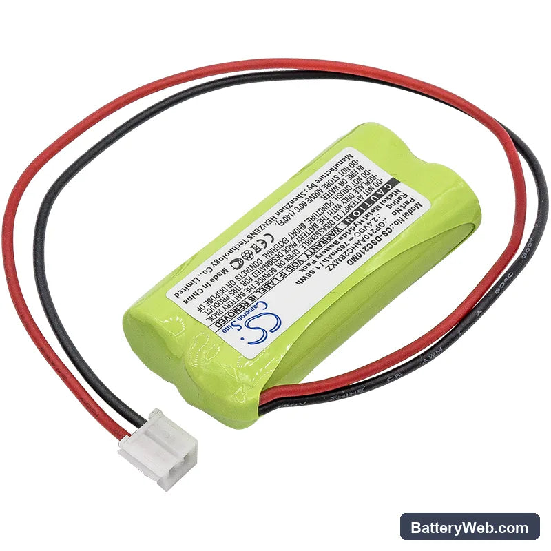 Dentsply Propex II Replacement Battery, 2.4V, 700mAh, Ni-MH 2