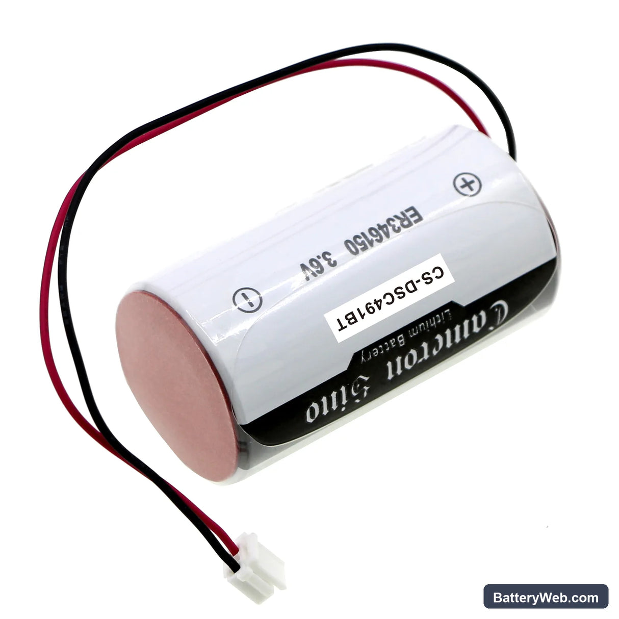 DSC 2 way Wireless external siren Replacement Battery, 3.6V, 1900mAh, Li-MnO2 2