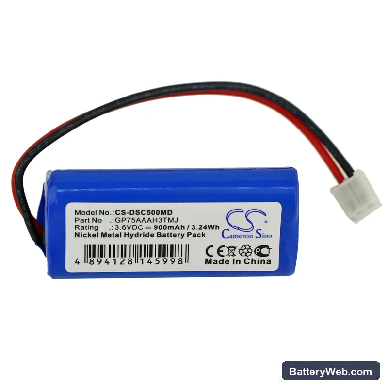Dentsply Ray-Pex 5 Replacement Battery, 3.6V, 900mAh, Ni-MH 3