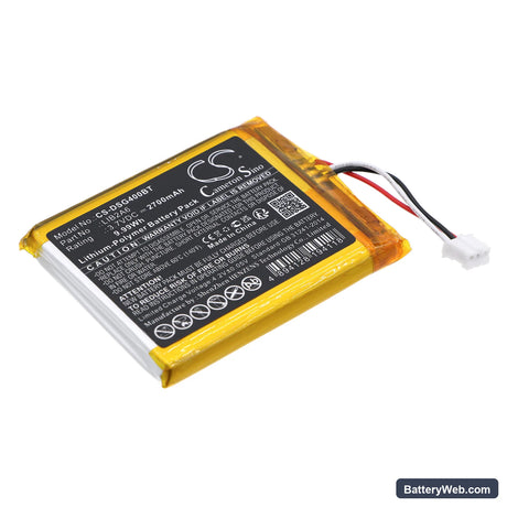 DSC GSM communicators GS4005 Replacement Battery, 3.7V, 2700mAh, Li-Polymer 1