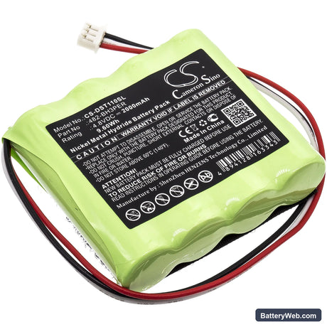 Imada DST-11 Digital Force Gauge Replacement Battery, 4.8V, 2000mAh, Ni-MH 1