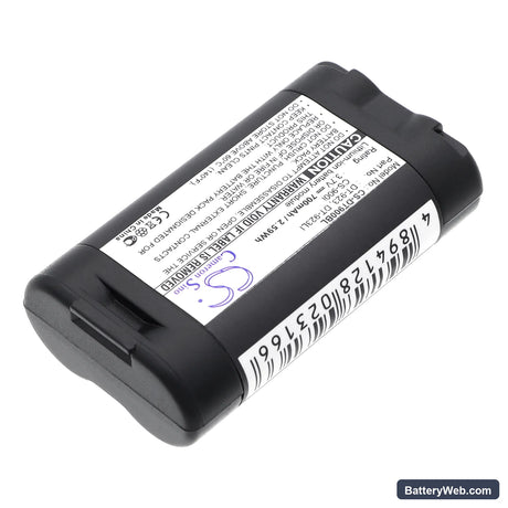Casio DT-900 Replacement Battery, 3.7V, 700mAh, Li-ion 2