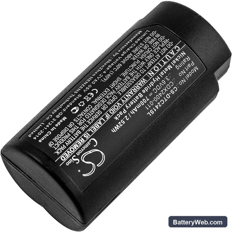 CorDex ToughPIX I Replacement Battery, 3.6V, 700mAh, Ni-MH 2