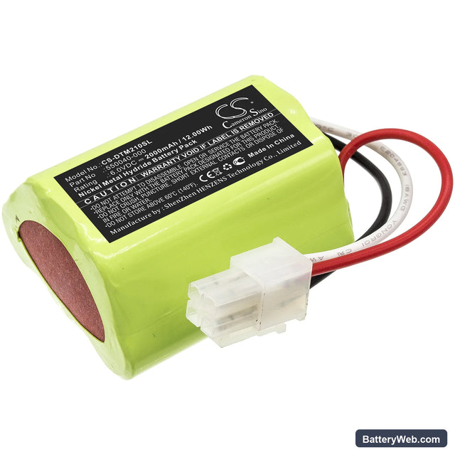 ONeil Microflash 2 Replacement Battery, 6V, 2000mAh, Ni-MH 1