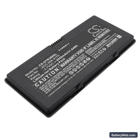 Oracle Micros Tablet 700 Replacement Battery, 3.7V, 8550mAh, Li-ion 1