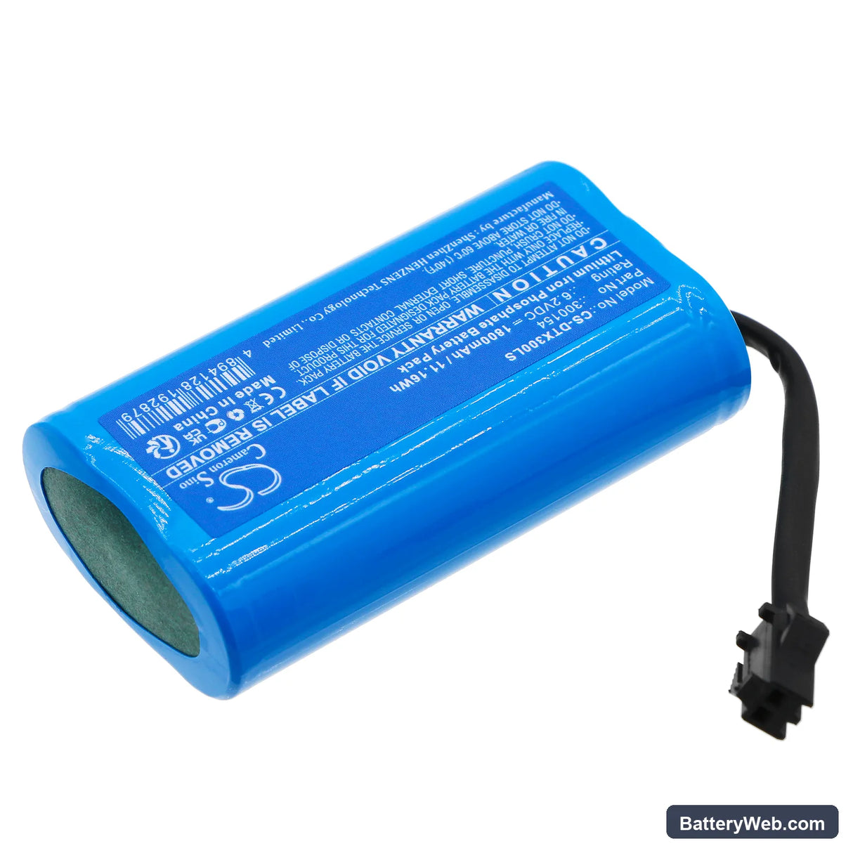 DOTLUX EXITtop 3679-1 3H Replacement Battery, 6.2V, 1800mAh, LiFePO4 2