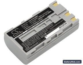 Casio DT-X30 Replacement Battery, 7.4V, 3000mAh, Li-ion 1