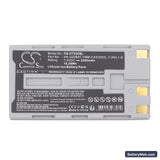 Hioki LR8511 Replacement Battery, 7.4V, 2200mAh, Li-ion 5