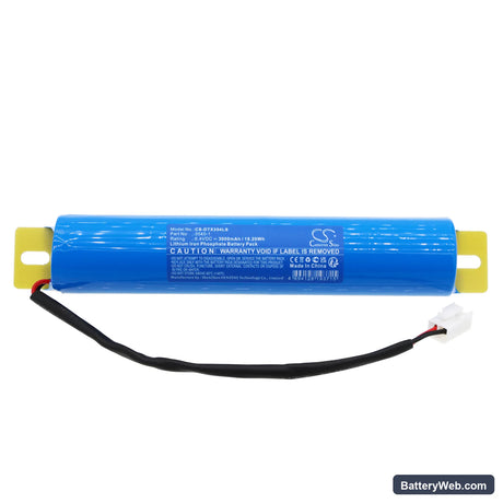 DOTLUX MISTRALexit Replacement Battery, 6.4V, 3000mAh, LiFePO4 3