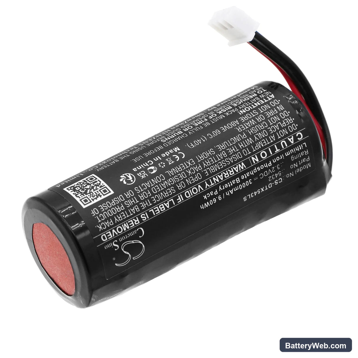 DOTLUX LIGHTBARexit Replacement Battery, 3.2V, 3000mAh, LiFePO4 2