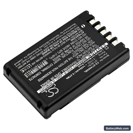 Casio DT-800 Replacement Battery, 3.7V, 1450mAh, Li-ion 2