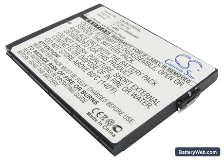 O2 XDA Flint Replacement Battery, 3.7V, 2000mAh, Li-ion 1