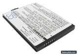 O2 XDA Flint Replacement Battery, 3.7V, 2000mAh, Li-ion 2