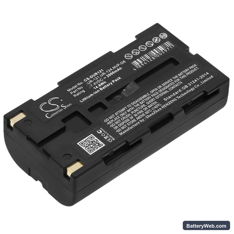 Sanyo iDshot IDC-1000 Replacement Battery, 7.4V, 2000mAh, Li-ion 1
