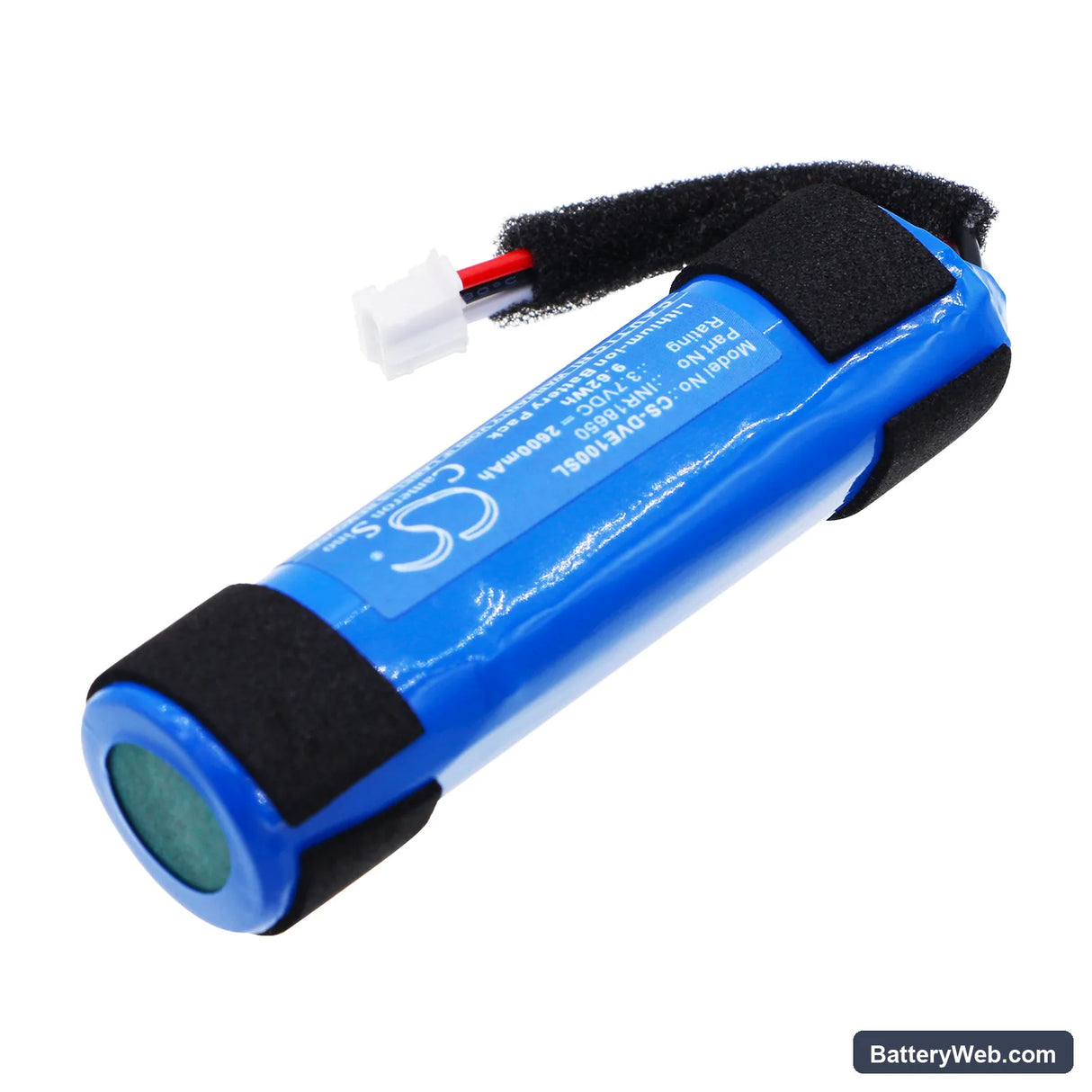 Divoom Timebox Evo Replacement Battery, 3.7V, 2600mAh, Li-ion 2