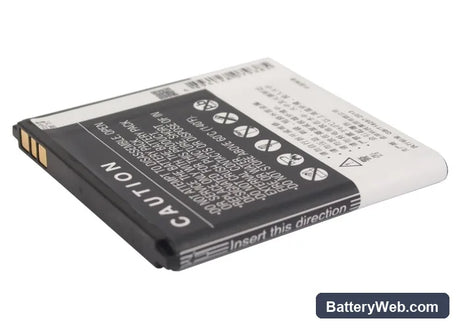 DOOV IEva D2 Replacement Battery, 3.7V, 1650mAh, Li-ion 4