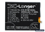 DOOV LM1 Replacement Battery, 3.8V, 2000mAh, Li-Polymer 1