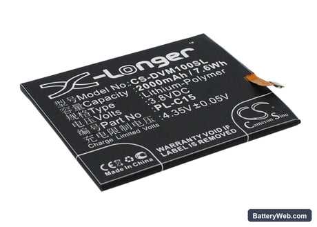 DOOV LM1 Replacement Battery, 3.8V, 2000mAh, Li-Polymer 2