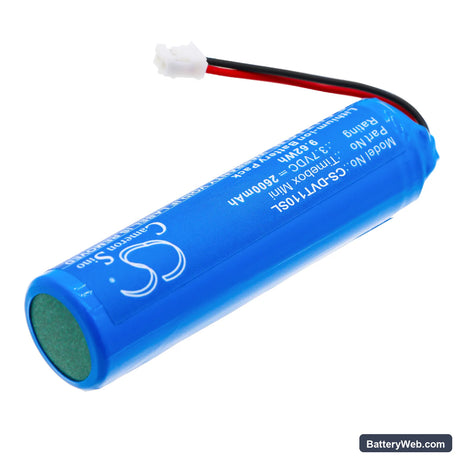 Divoom Timebox Mini Replacement Battery, 3.7V, 2600mAh, Li-ion 2
