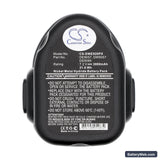 DeWalt DW920K Replacement Battery, 7.2V, 3000mAh, Ni-MH 5
