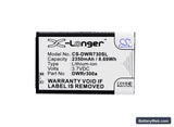 D-Link DWR-730 Replacement Battery, 3.7V, 2350mAh, Li-ion 5