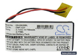 Gateway DMP-X20 MP3 player Replacement Battery, 3.7V, 750mAh, Li-ion 5