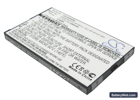 Acer Tempo DX650 Replacement Battery, 3.7V, 1260mAh, Li-ion 1