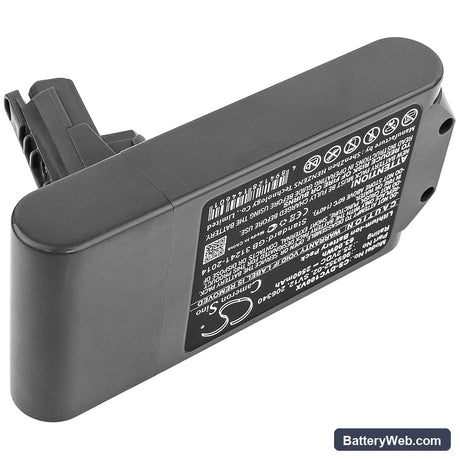 Dyson V10 Replacement Battery, 25.2V, 2500mAh, Li-ion 2