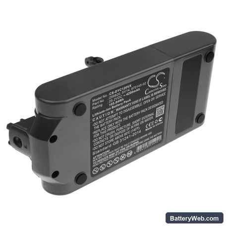 Dyson V11 Replacement Battery, 25.2V, 4200mAh, Li-ion 3
