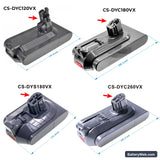 Dyson V11 Replacement Battery, 25.2V, 4200mAh, Li-ion 6