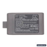 Dyson DC-16 Replacement Battery, 22.2V, 2000mAh, Li-ion 6