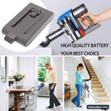 Dyson DC-16 Replacement Battery, 22.2V, 2000mAh, Li-ion 7