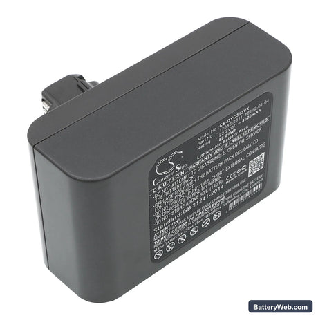 Dyson DC31 Replacement Battery, 22.2V, 4000mAh, Li-ion 3