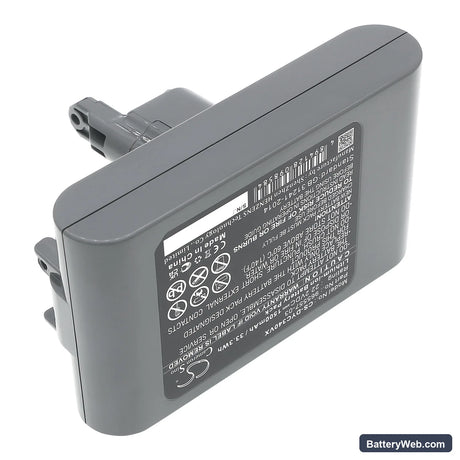 Dyson DC31 Animal Replacement Battery, 22.2V, 1500mAh, Li-ion 4