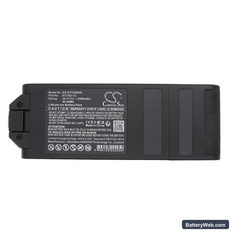 Dyson G5 Detect Absolute Replacement Battery, 36V, 2500mAh, Li-ion 5