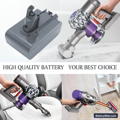 Dyson DC61 Replacement Battery, 21.6V, 4000mAh, Li-ion 7