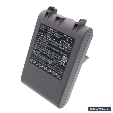 Dyson V7 Replacement Battery, 21.6V, 2500mAh, Li-ion 4