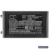 Dyson V8 Replacement Battery, 21.6V, 4000mAh, Li-ion 5