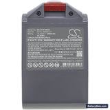 Dyson V10 Slim Replacement Battery, 18V, 2500mAh, Li-ion 5