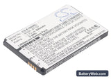 Motorola E1000 Replacement Battery, 3.7V, 800mAh, Li-ion 1