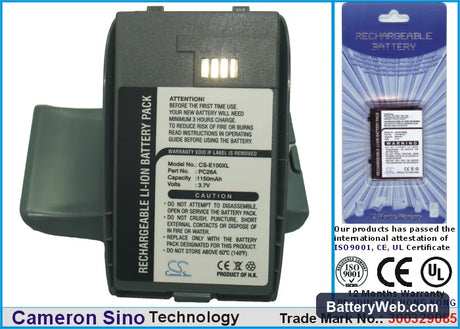 Dopod 515 Replacement Battery, 3.7V, 1150mAh, Li-ion 1