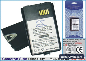 I-Mate SmartphoneII Replacement Battery, 3.7V, 950mAh, Li-ion 1