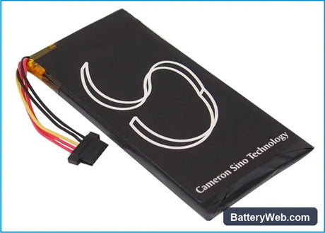Toshiba E400 Replacement Battery, 3.7V, 1000mAh, Li-Polymer 3