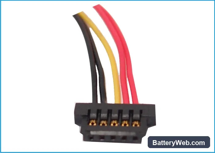 Toshiba E400 Replacement Battery, 3.7V, 1000mAh, Li-Polymer 4