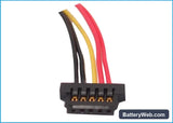 Toshiba E400 Replacement Battery, 3.7V, 1000mAh, Li-Polymer 4
