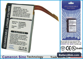 Toshiba Genio E500 Replacement Battery, 3.7V, 1200mAh, Li-Polymer 1
