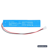 Emergency Lighting Replacement Battery, 7.2V, 2000mAh, Ni-MH 3