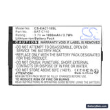 Emporia Telme C131 Replacement Battery, 3.7V, 1000mAh, Li-ion 5