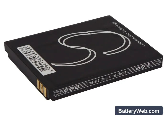 Emporia TELME E1000 Replacement Battery, 3.7V, 1200mAh, Li-ion 4