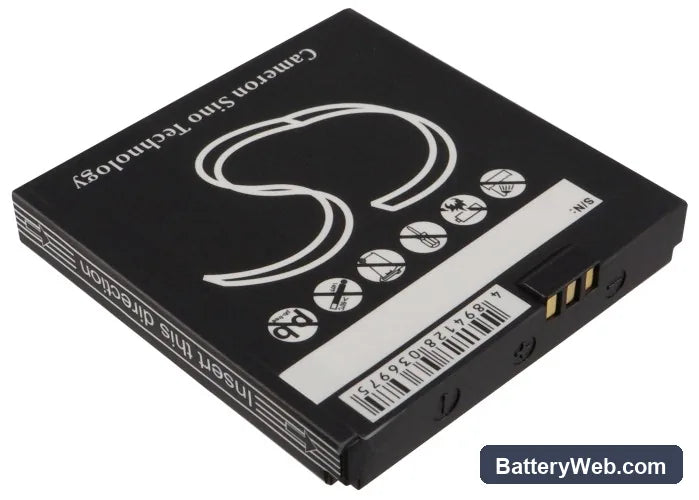 Emporia AK-V28 Replacement Battery, 3.7V, 1200mAh, Li-ion 3